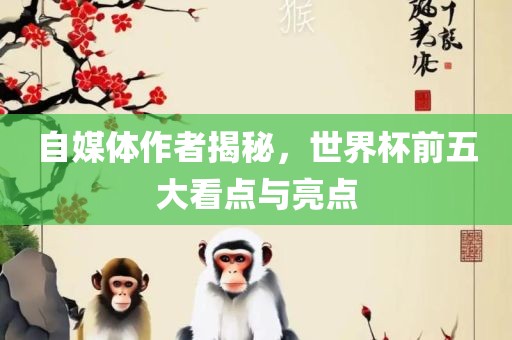 自媒体作者揭秘，世界杯前五大看点与亮点