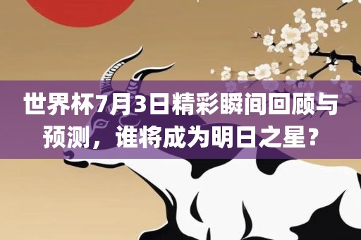 世界杯7月3日精彩瞬间回顾与预测，谁将成为明日之星？金炬实业股份有限公司