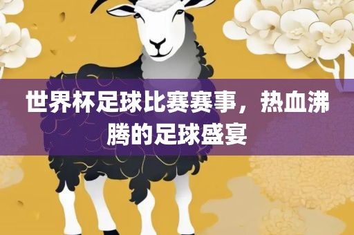 世界杯足球比赛赛事，热血沸腾的足球盛宴