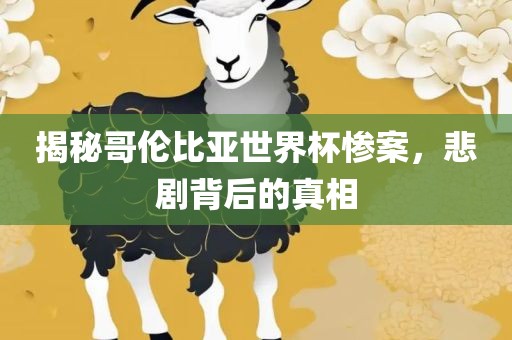 揭秘哥伦比亚世界杯惨案，悲剧背后的真相