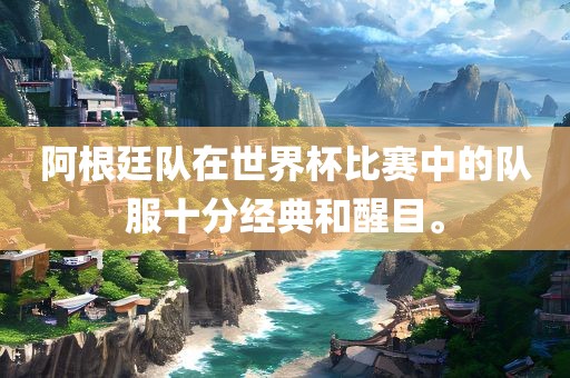 阿根廷队在世界杯比赛中的队服十分经典和醒目。