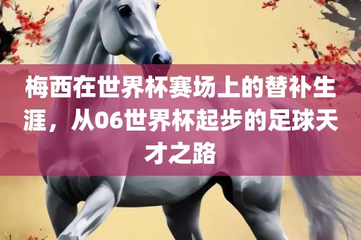 梅西在世界杯赛场上的替补生涯，从06世界杯起步的足球天才之路