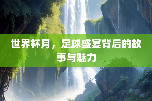 世界杯月，足球盛宴背后的故事与魅力