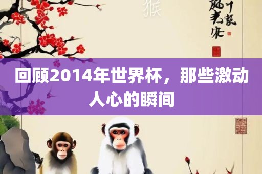 回顾2014年世界杯，那些激动人心的瞬间金炬实业股份有限公司