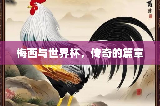 梅西与世界杯，传奇的篇章