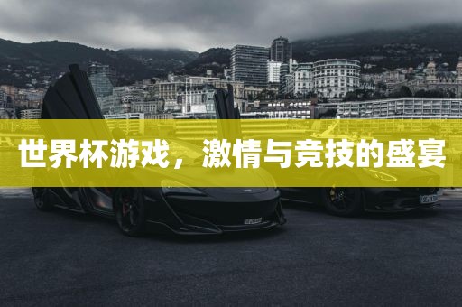 世界杯游戏，激情与竞技的盛宴