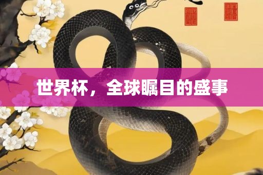 世界杯，全球瞩目的盛事