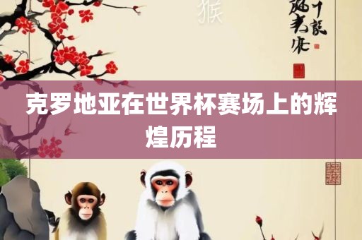 克罗地亚在世界杯赛场上的辉煌历程