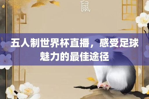 五人制世界杯直播，感受足球魅力的最佳途径
