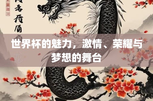 世界杯的魅力，激情、荣耀与梦想的舞台
