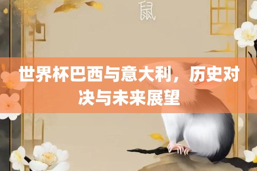 世界杯巴西与意大利，历史对决与未来展望