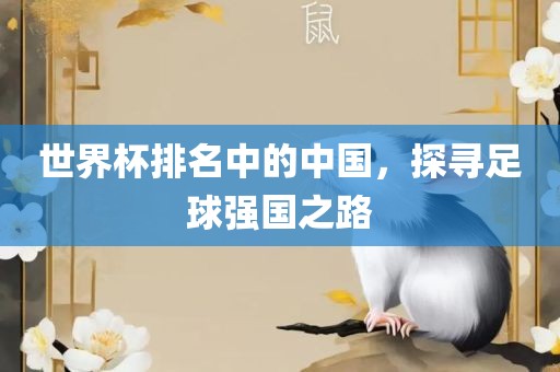 世界杯排名中的中国，探寻足球强国之路金炬实业股份有限公司