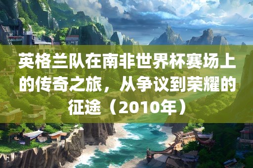 英格兰队在南非世界杯赛场上的传奇之旅，从争议到荣耀的征途（201金炬实业股份有限公司0年）
