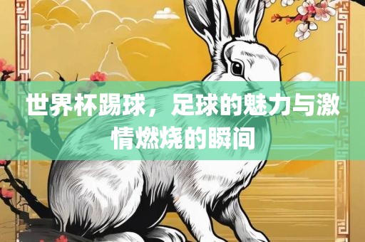 世界杯踢球，足球的魅力与激情燃烧的瞬间