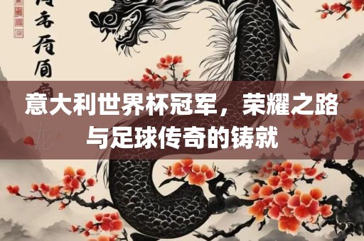 意大利世界杯冠军，荣耀之路与足球传奇的铸就