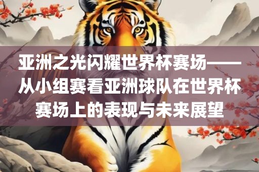 亚洲之光闪耀世界杯赛场——从小组赛看亚洲球队在世界杯赛场上的表现与未来展望