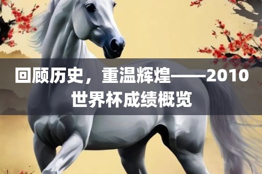 回顾历史，重温辉煌——2010世界杯成绩概览