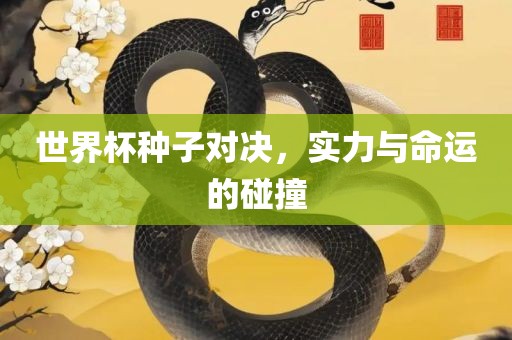 世界杯种子对决，实力与命运的碰撞