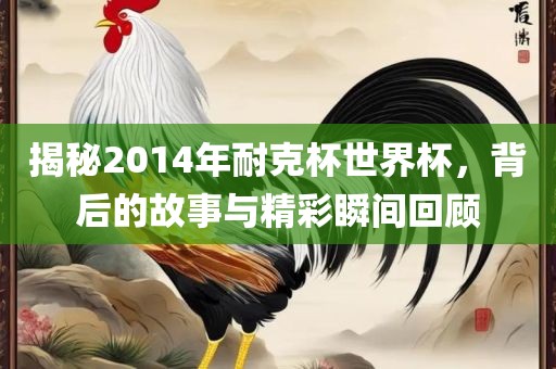 揭秘2014年耐克杯世界杯，背后的故事与精彩瞬间回顾