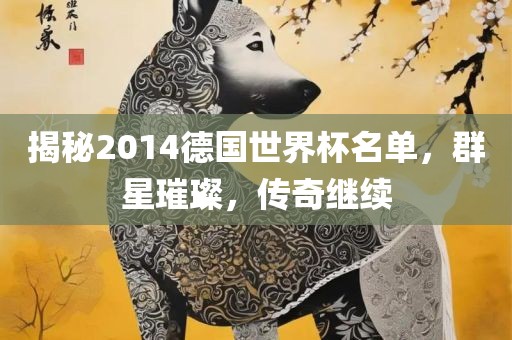 揭秘2014德国世界杯名单，群星璀璨，传奇继续