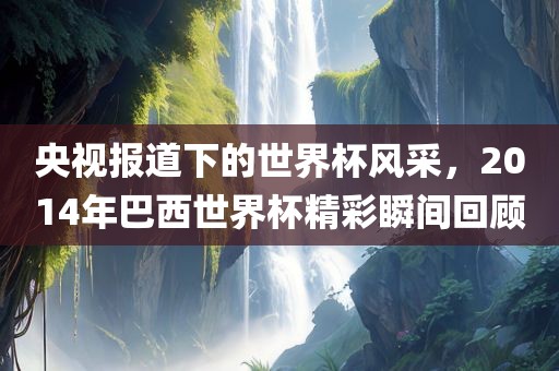 央视报道下的世界杯风采，2014年巴西世界杯精彩瞬间回顾