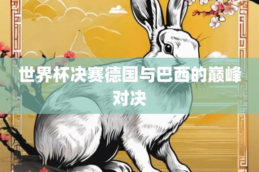 世界杯决赛德国与巴西的巅峰对决