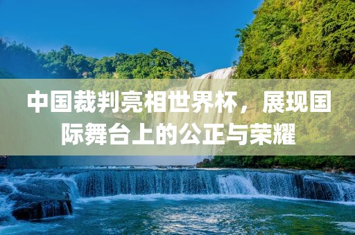 中国裁判亮相世界杯，展现国际舞台上的公正与荣耀