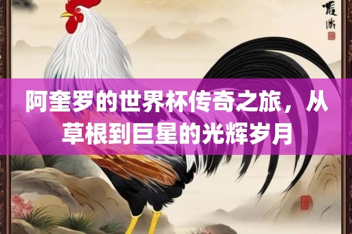 阿奎罗的世界杯传奇之旅，从草根到巨星的光辉岁月