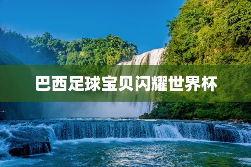 巴西足球宝贝闪耀世界杯