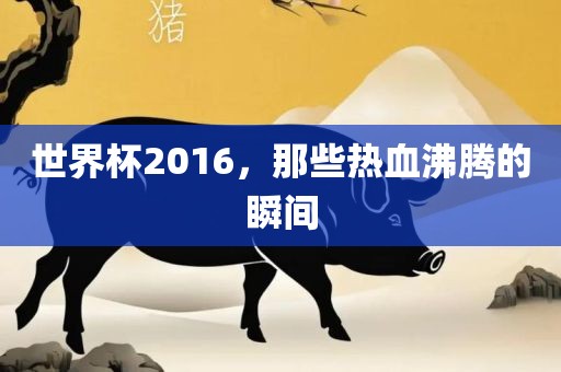 世界杯2016，那些热血沸腾的瞬间金炬实业股份有限公司