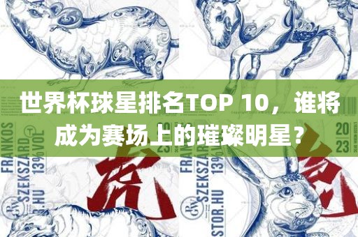 世界杯球星排名TOP 10，谁将成为赛场上的璀璨明星？