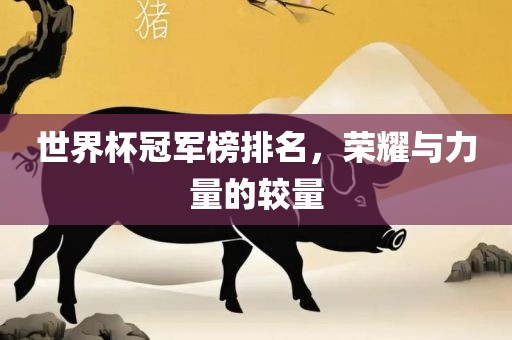 世界杯冠军榜排名，荣耀与力量的较量