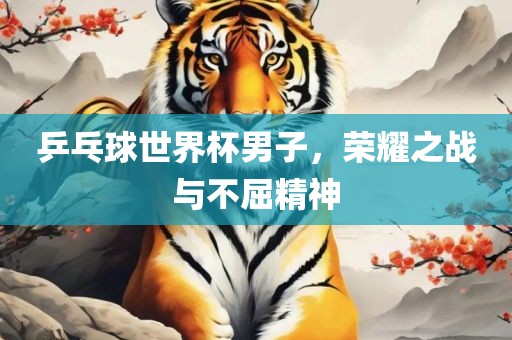 乒乓球世界杯男子，荣耀之战与不屈精神金炬实业股份有限公司