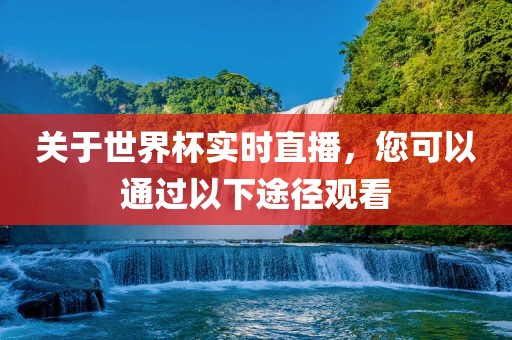 关于世界杯实时直播，您可以通过以下途径观看