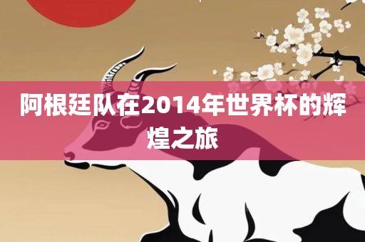 阿根廷队在2014年世界杯的辉煌之旅