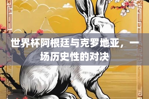 世界杯阿根廷与克罗地亚，一场历史性的对决金炬实业股份有限公司