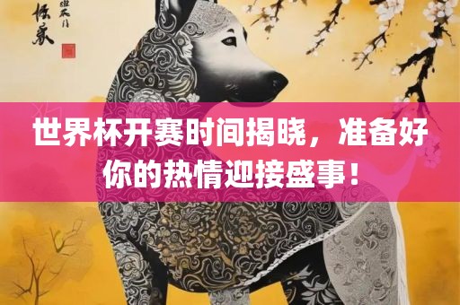 世界杯开赛时间揭晓，准备好你的热情迎接盛事！金炬实业股份有限公司