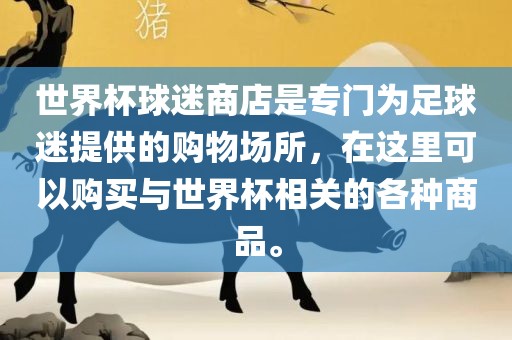 世界杯球迷商店是专门为足球迷提供的购物场所，在这里可以购买与世界杯相关的各种商品。金炬实业股份有限公司