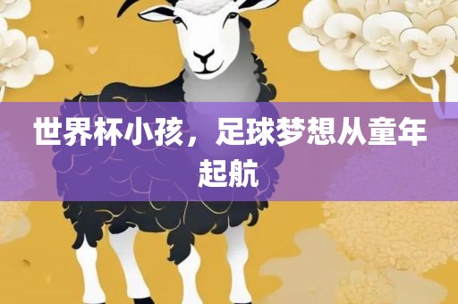 世界杯小孩，足球梦想从童年起航