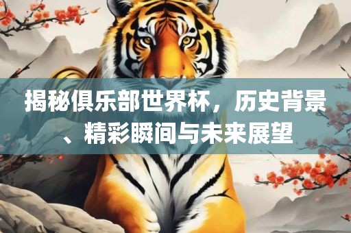 揭秘俱乐部世界杯，历史背景、精彩瞬间与未来展望