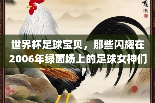 世界杯足球宝贝，那些闪耀在2006年绿茵场上的足球女神们
