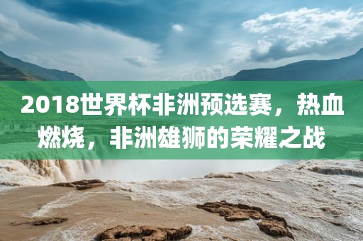 2018世界杯非洲预选赛，热血燃烧，非洲雄狮的荣耀之战