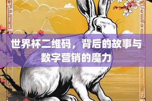 世界杯二维码，背后的故事与数字营销的魔力金炬实业股份有限公司
