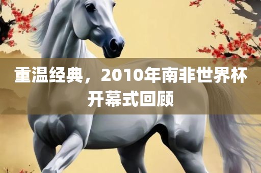 重温经典，2010年南非世界杯开幕式回顾