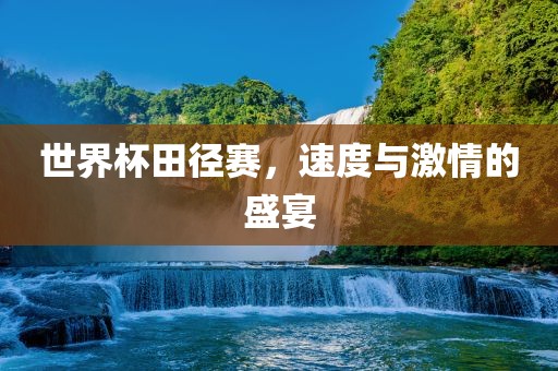 世界杯田径赛，速度与激情的盛宴