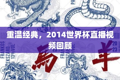 重温经典，2014世界杯直播视频回顾