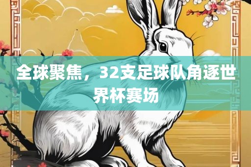 全球聚焦，32支足球队角逐世界杯赛场