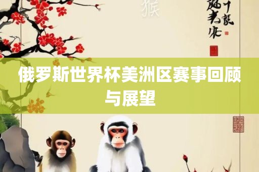 俄罗斯世界杯美洲区赛事回顾与展望
