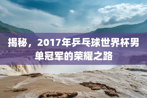 揭秘，2017年乒乓球世界杯男单冠军的荣耀之路