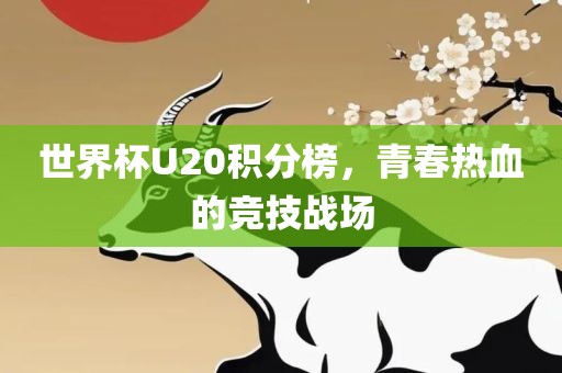 世界杯U20积分榜，青春热血的竞技战场